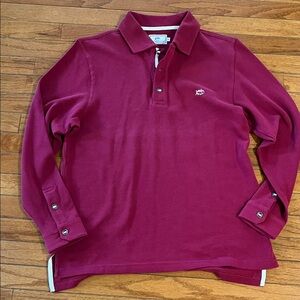 Southern Tide Burgundy Polo Shirt